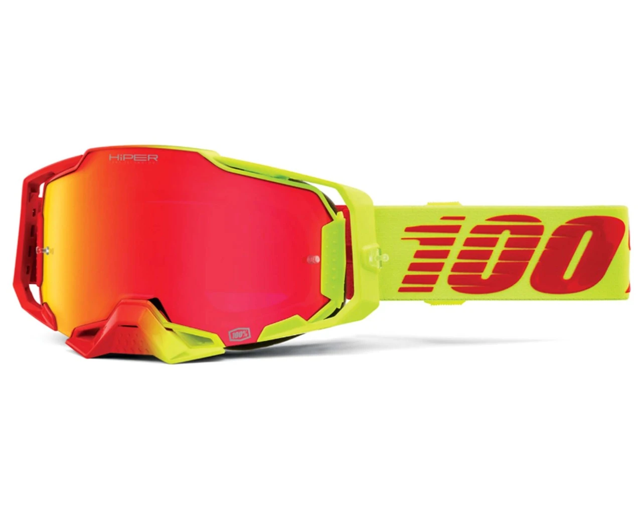 100% Armega HiPER Goggle - Spiegelglas Sportbrille | Solaris