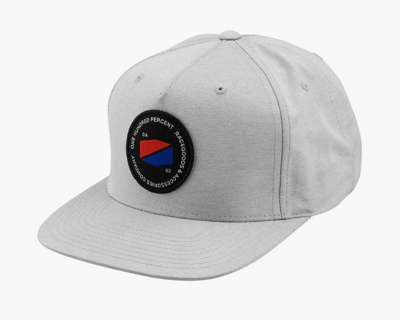 100% Jefferson Snapback Hat | Grey 3 100% Jefferson Snapback Hat | Grey