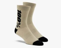 100% Rythym Socken | Warm Grey
