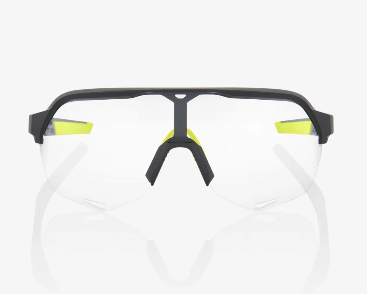 100% S2 Photochromic Lens Fahrrad Sonnenbrille | Soft Tact Cool Grey – Bild 2