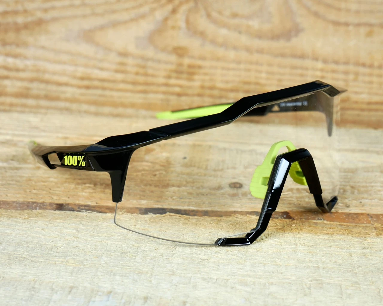 100% S2 Photochromic Lens Fahrrad Sonnenbrille | Soft Tact Cool Grey – Bild 6