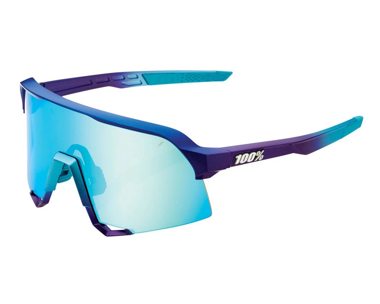 100% S3 - Mirror Lens Fahrrad Sonnenbrille | Matte Metallic Into The Fade