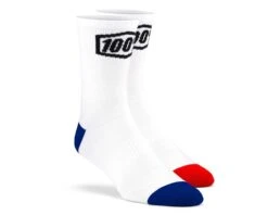 100% Terrain Socken | White
