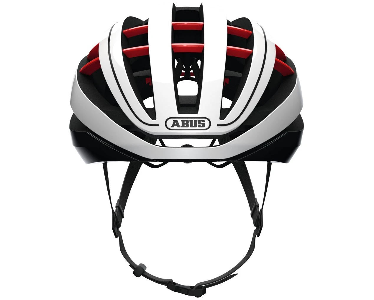 Abus Aventor Rennrad Fahrradhelm | Blaze Red – Bild 3