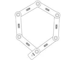 Abus Faltschloss BORDO Granit XPlus 6505K/90, Sicherheitslevel 15 | Black -Cube Verkäufe abus faltschloss bordo granit xplus 6505k90 sicherheitslevel 15 black 005 53677 2200x1760 1280x1280