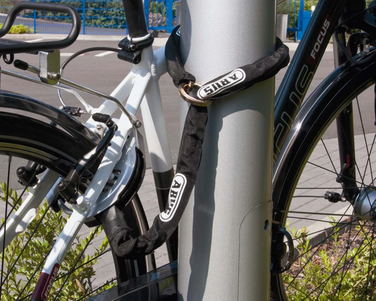 Abus Kettenschloss AC 6KS/100 Mit Pro Amparo 4750XL Kathmandu | Black – Bild 3