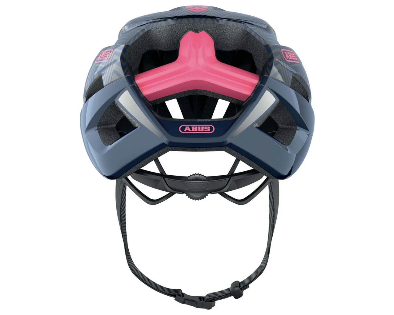 Abus StormChaser Rennrad Fahrradhelm | Zigzag Blue – Bild 3