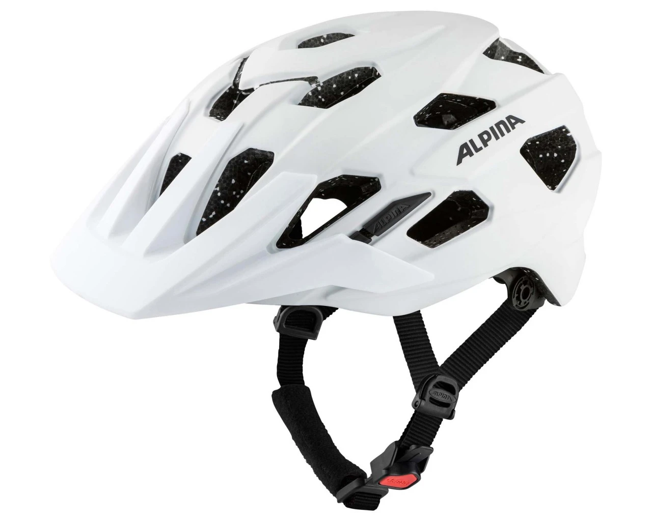 Alpina Anzana Tocson MTB Fahrradhelm | White Matt