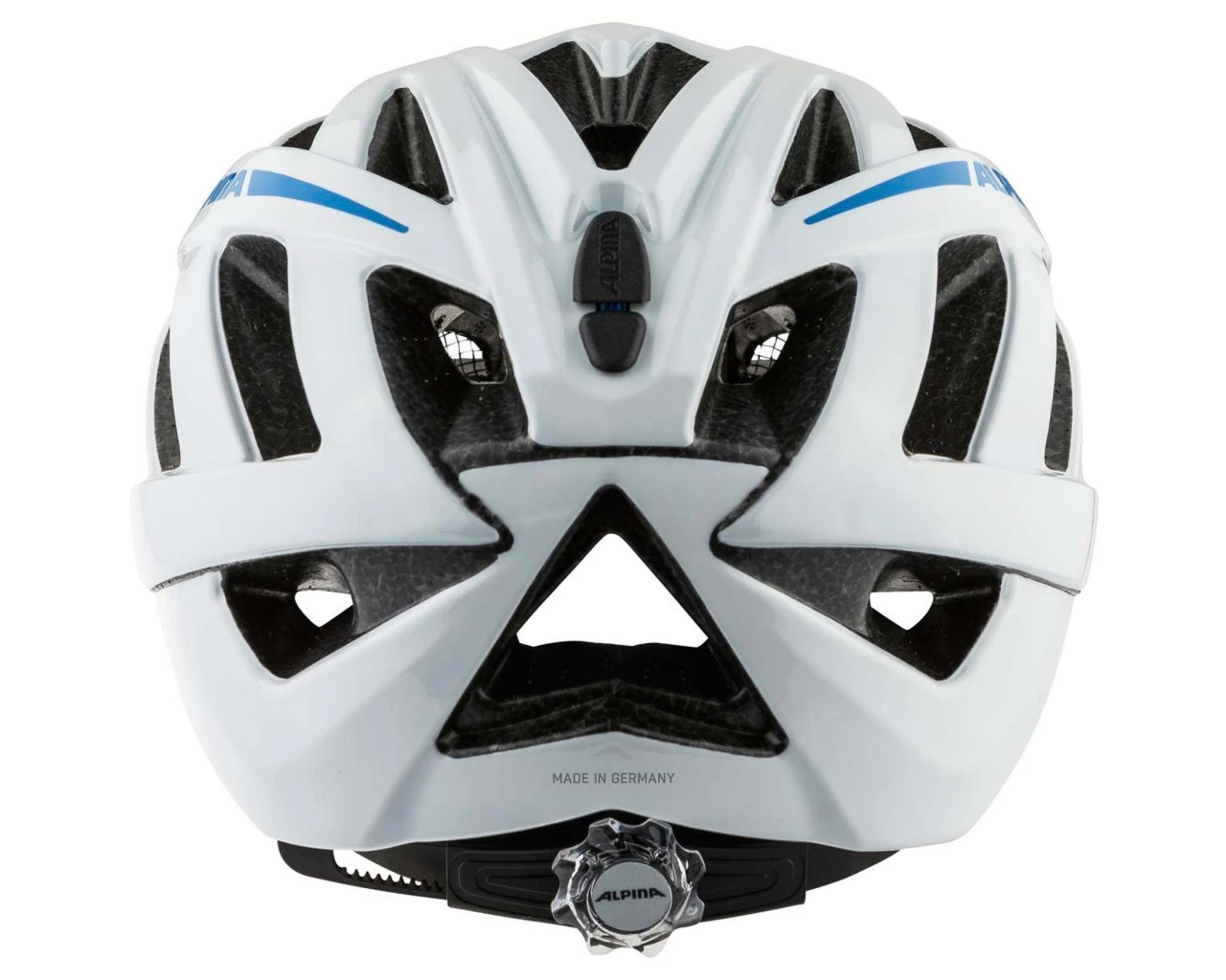 Alpina Panoma 2.0 - Trekking/City Fahrradhelm | White-blue Gloss – Bild 4