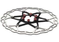 Ashima Bremsscheibe ARO-10 AiNeon 180mm 2-teilig Schwarz