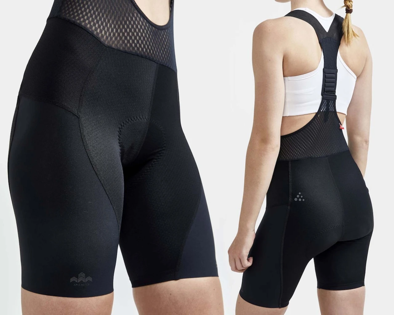 Craft Adv Aero Bib Shorts - Damen | Black – Bild 4
