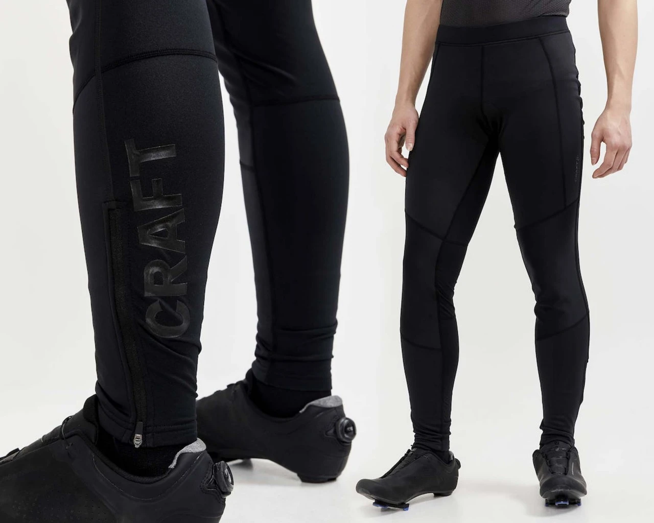 Craft Core Bike SubZ Wind Tights Lang | Black – Bild 3