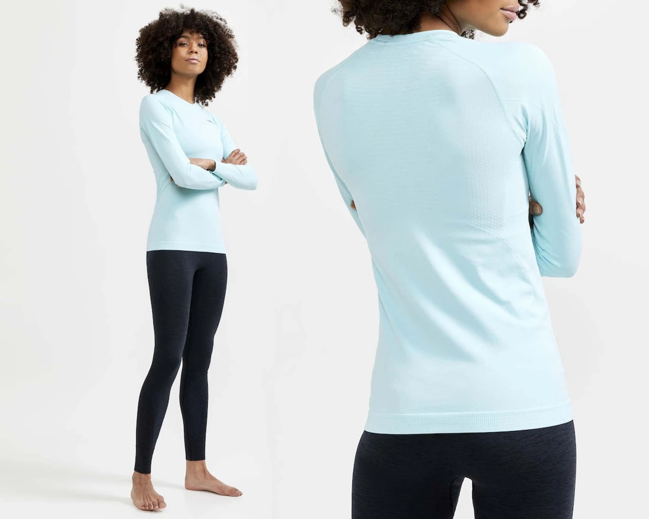 Craft Core Dry Active Comfort Damen Baselayer Langarm | Area – Bild 2