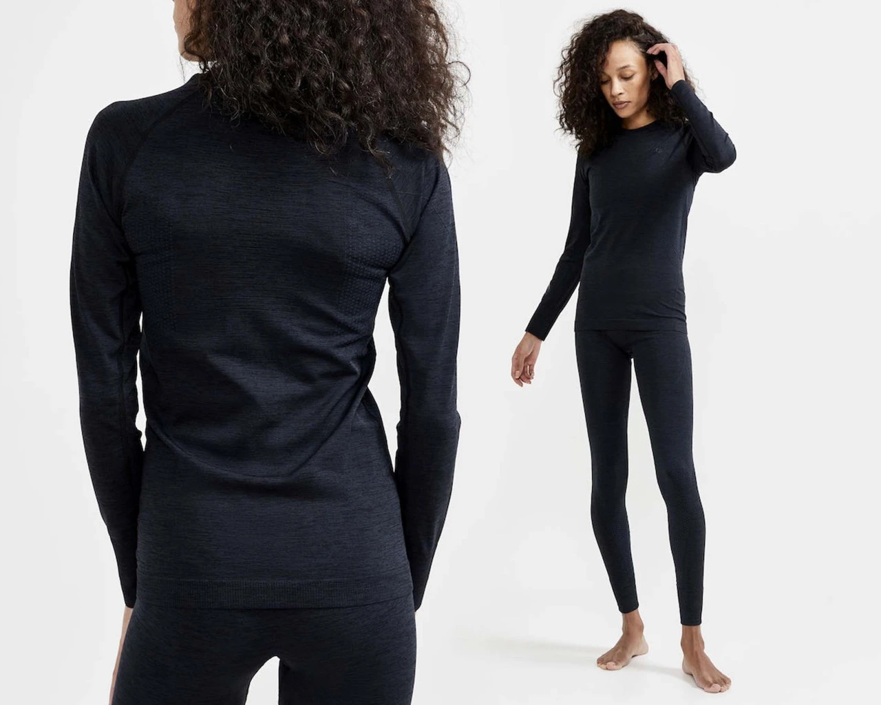 Craft Core Dry Active Comfort Damen Baselayer Langarm | Black 4 Craft Core Dry Active Comfort Damen Baselayer Langarm | Black – Bild 2