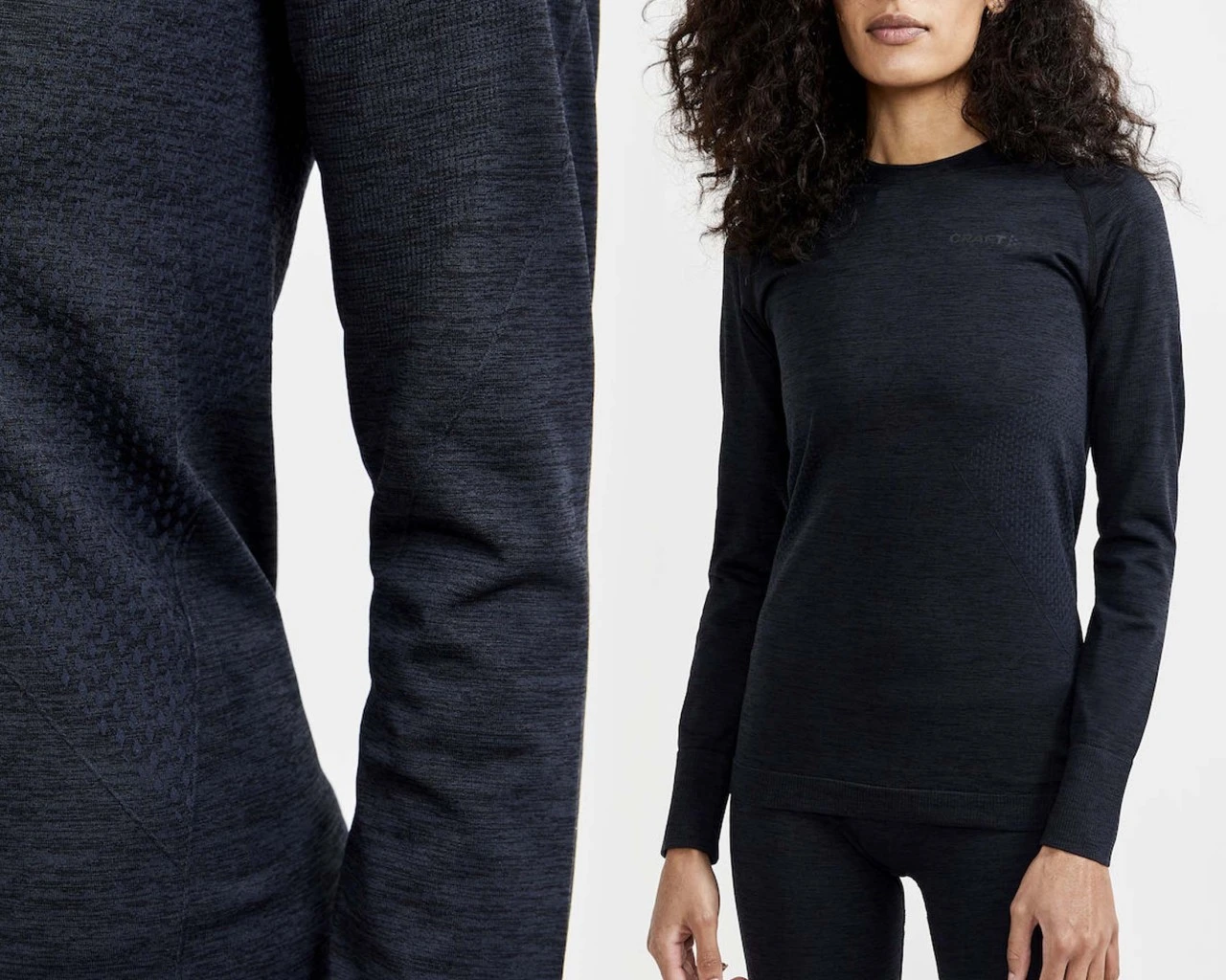 Craft Core Dry Active Comfort Damen Baselayer Langarm | Black 5 Craft Core Dry Active Comfort Damen Baselayer Langarm | Black – Bild 3