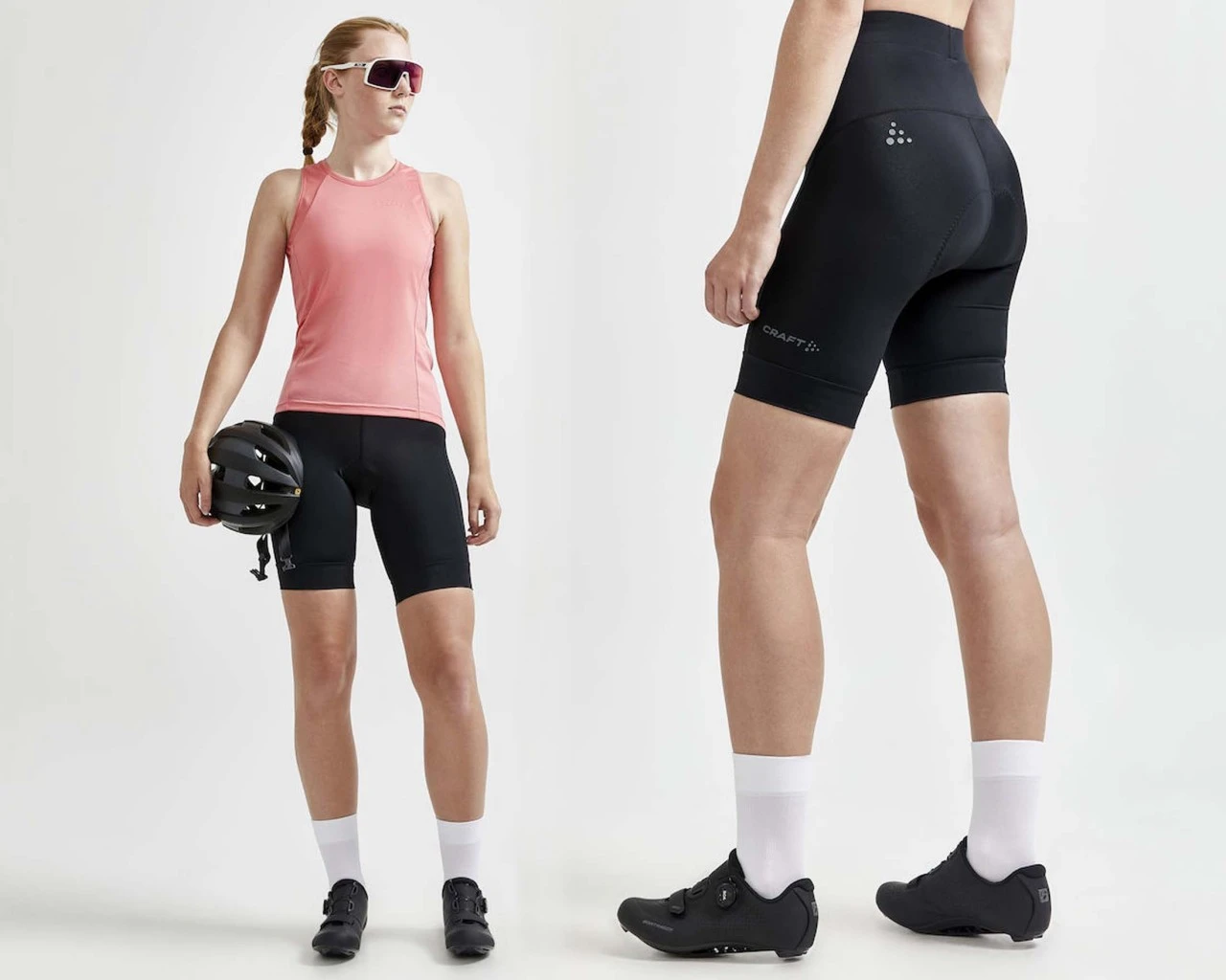 Craft Core Endur Damen Shorts | Black-black – Bild 2