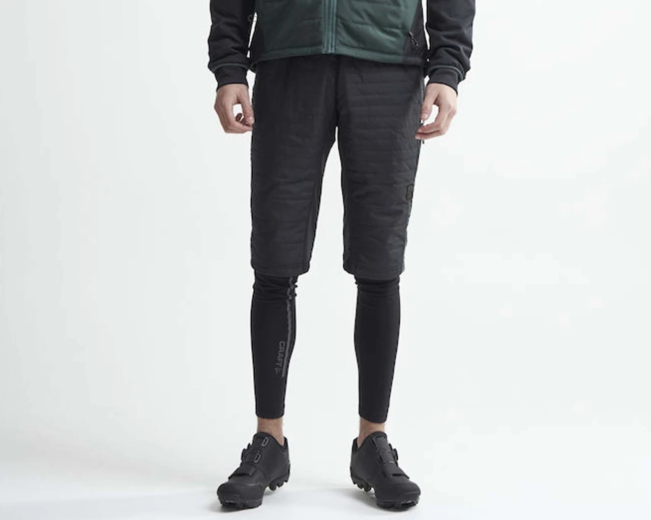 Craft Hale Padded Shorts - Wasserabweisende Gepolsterte Shorts | Black – Bild 2