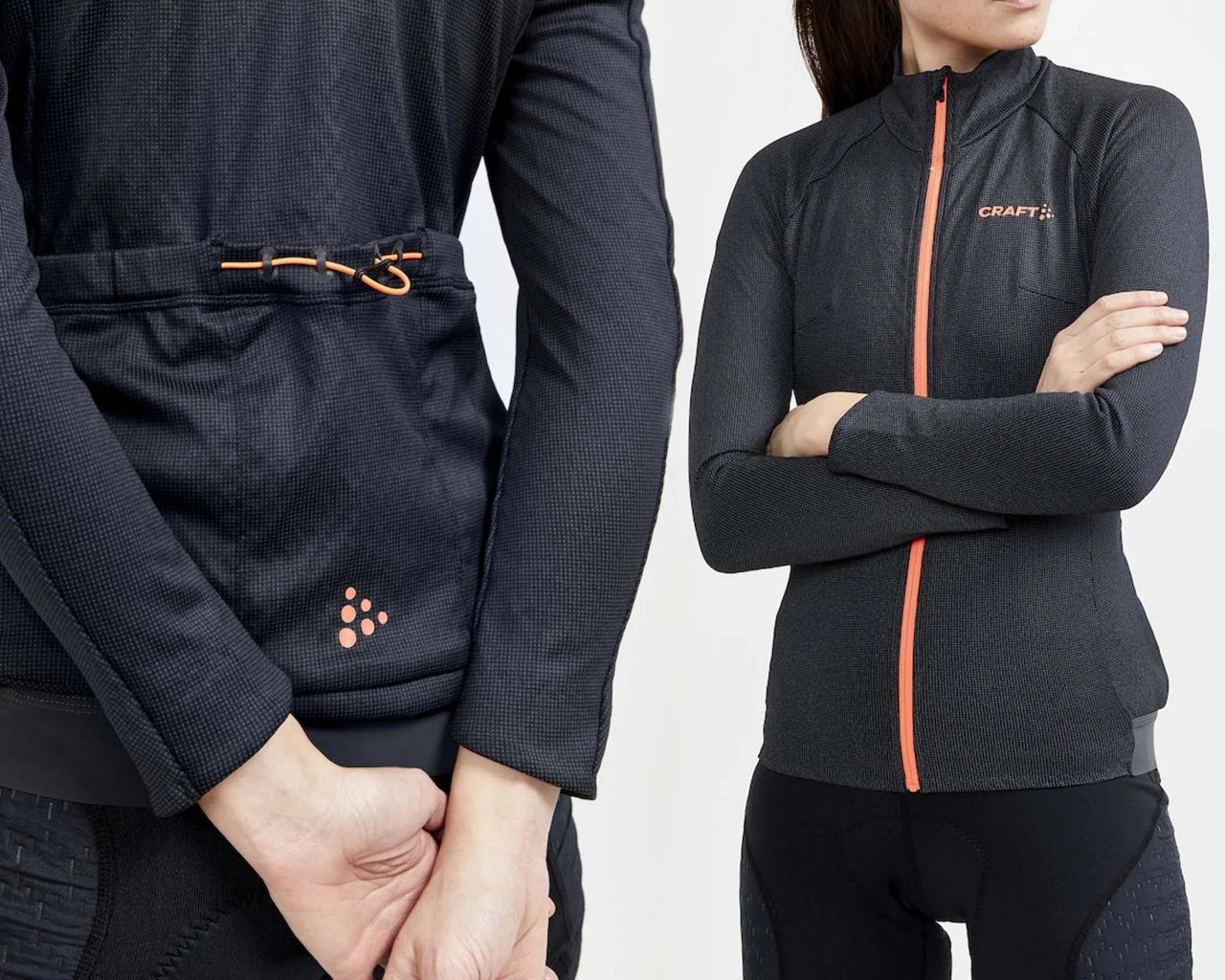 Craft Pro Bike SubZ Lumen Damen Trikot Langarm | Black-shock – Bild 5