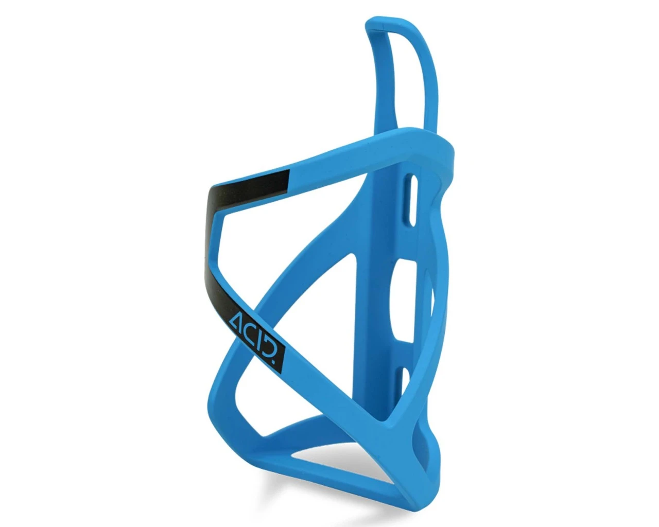 Cube ACID Flaschenhalter HPP Left-Hand Sidecage | Matt Blue Glossy Black