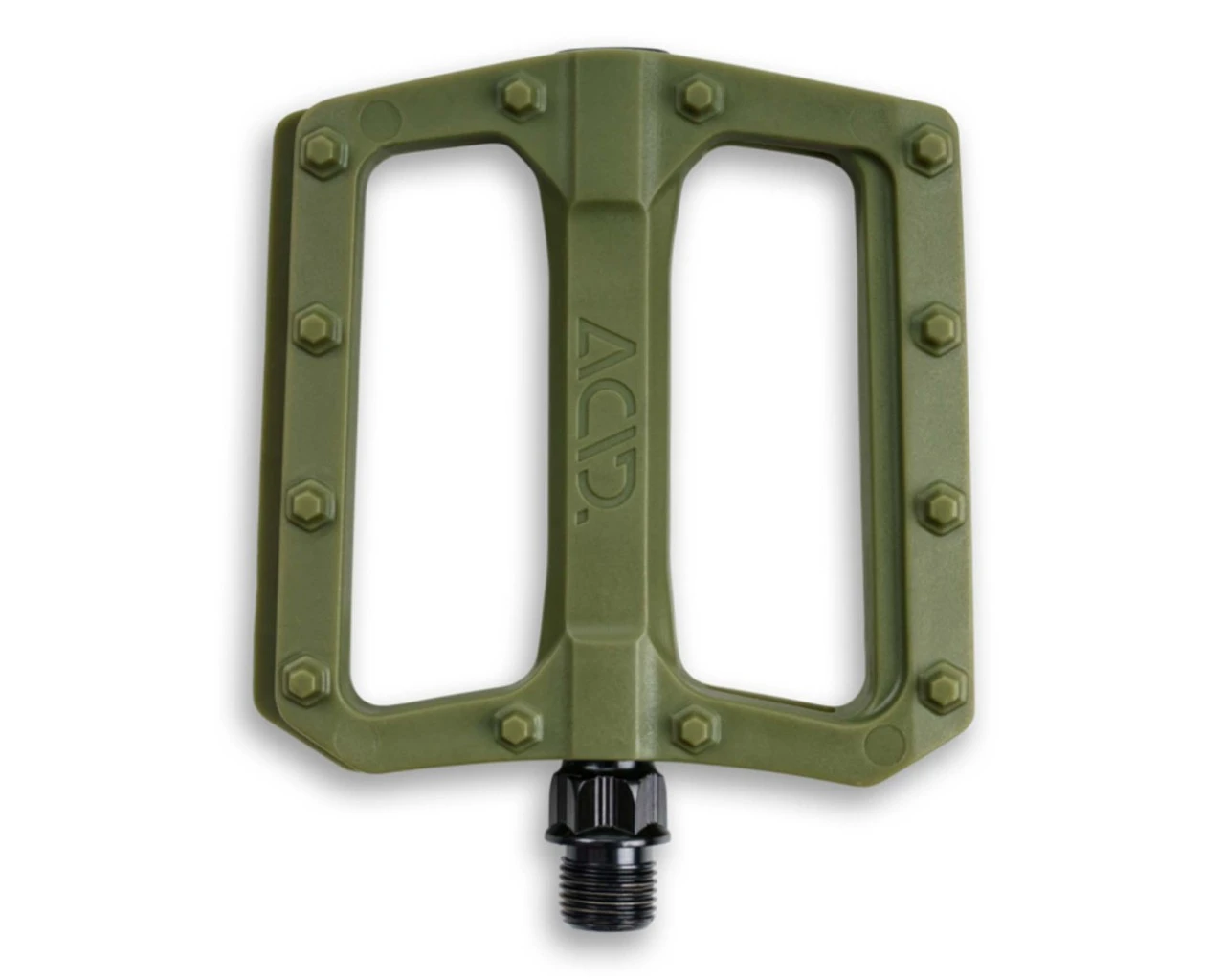 Cube ACID Pedale FLAT C3-ZP (Paar) | Olive Green