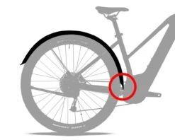 Cube ACID Schutzblechset TREKKING 45 | Black