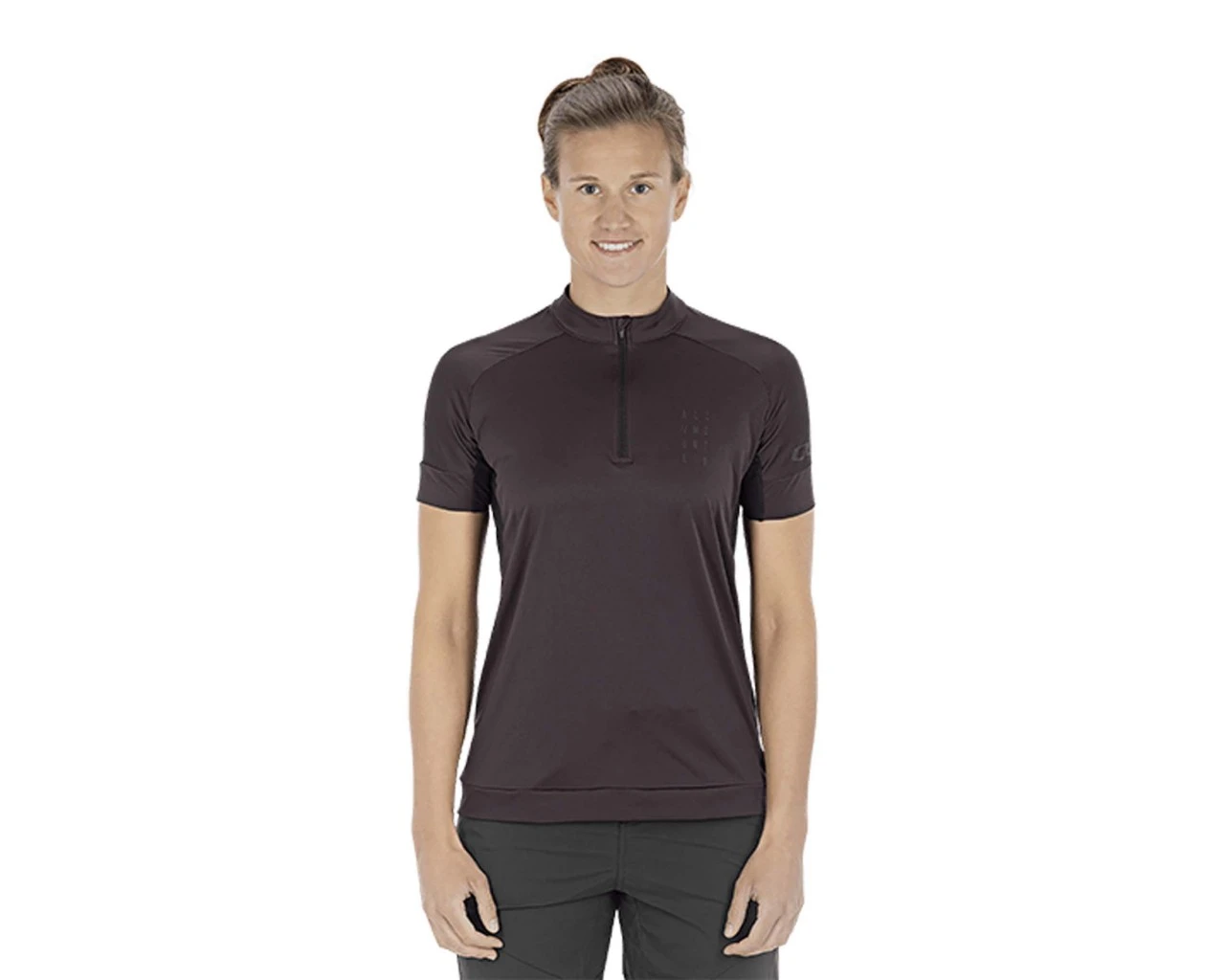 Cube AM Damen Trikot Half Zip Kurzarm | Black – Bild 2