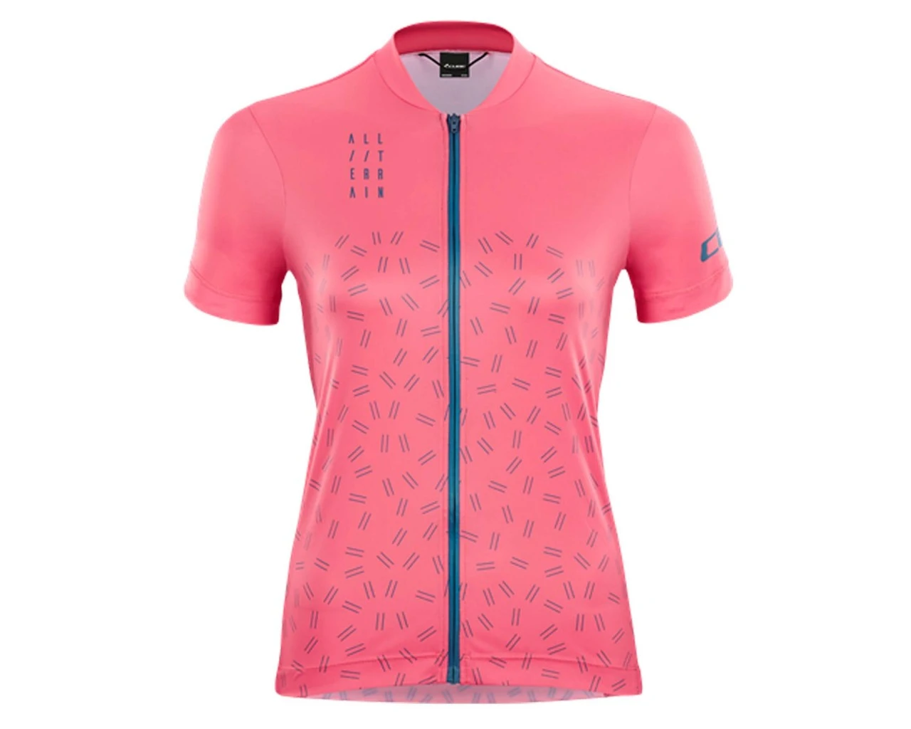 Cube ATX Damen Trikot Full Zip Kurzarm | Coral