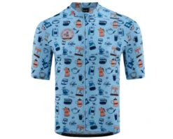 Cube Blackline Trikot CMPT Kurzarm | Blau