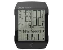 Cube Fahrradcomputer RACE TRAIN Set Kabellos | Black