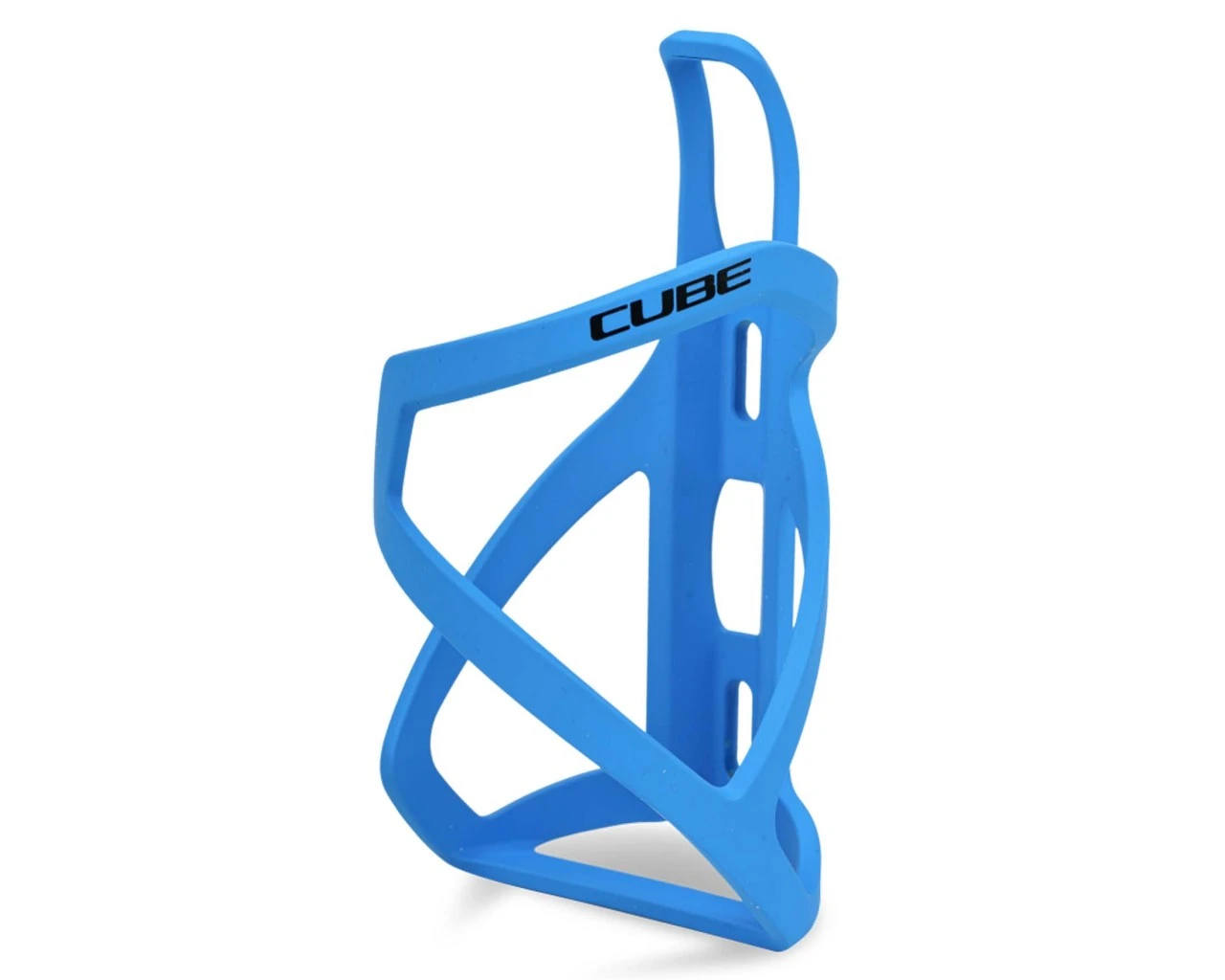 Cube Flaschenhalter HPP Left-Hand Sidecage | Matt Blue Glossy Black