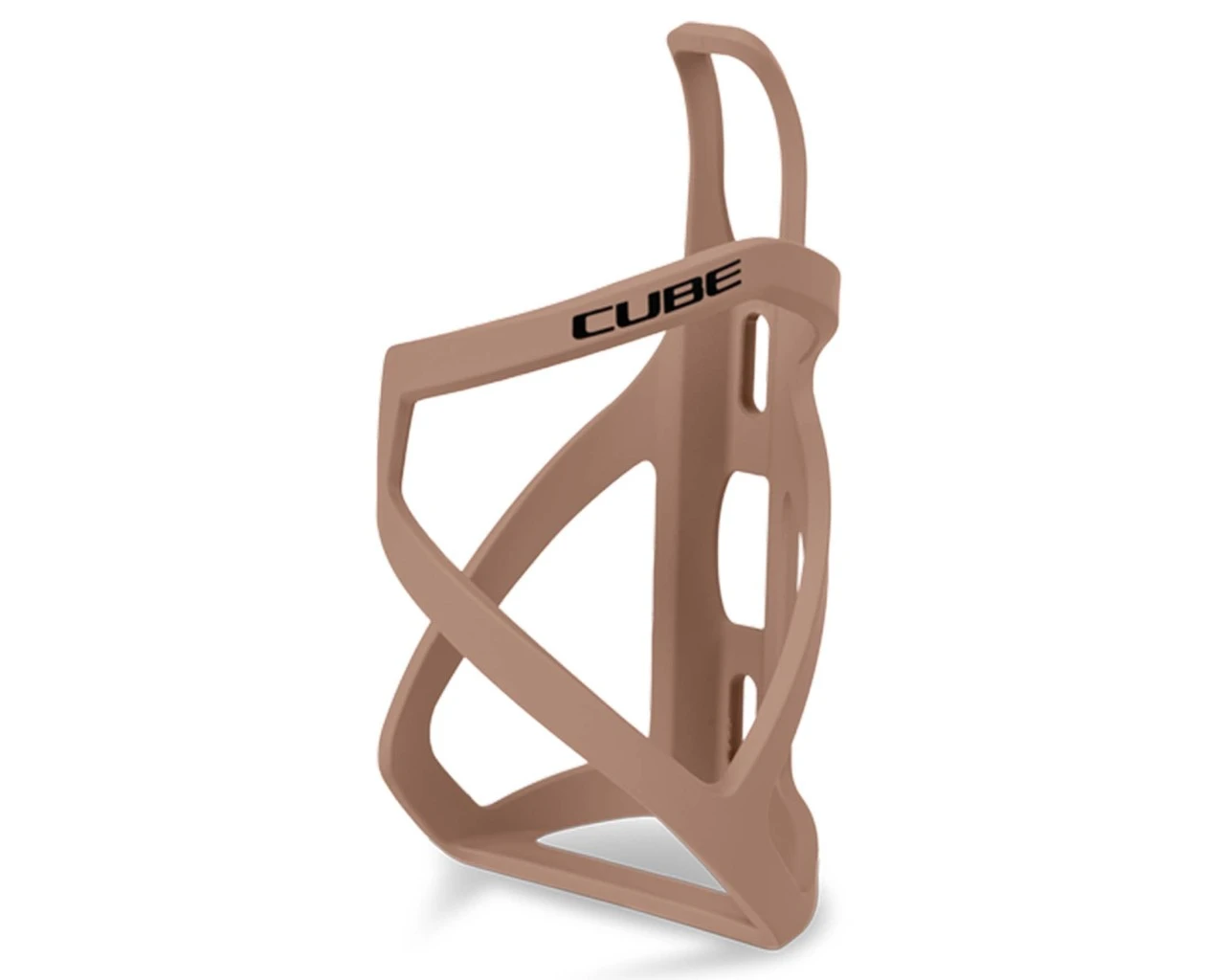 Cube Flaschenhalter HPP Left-Hand Sidecage | Matt Chrome Rose´n´glossy Black