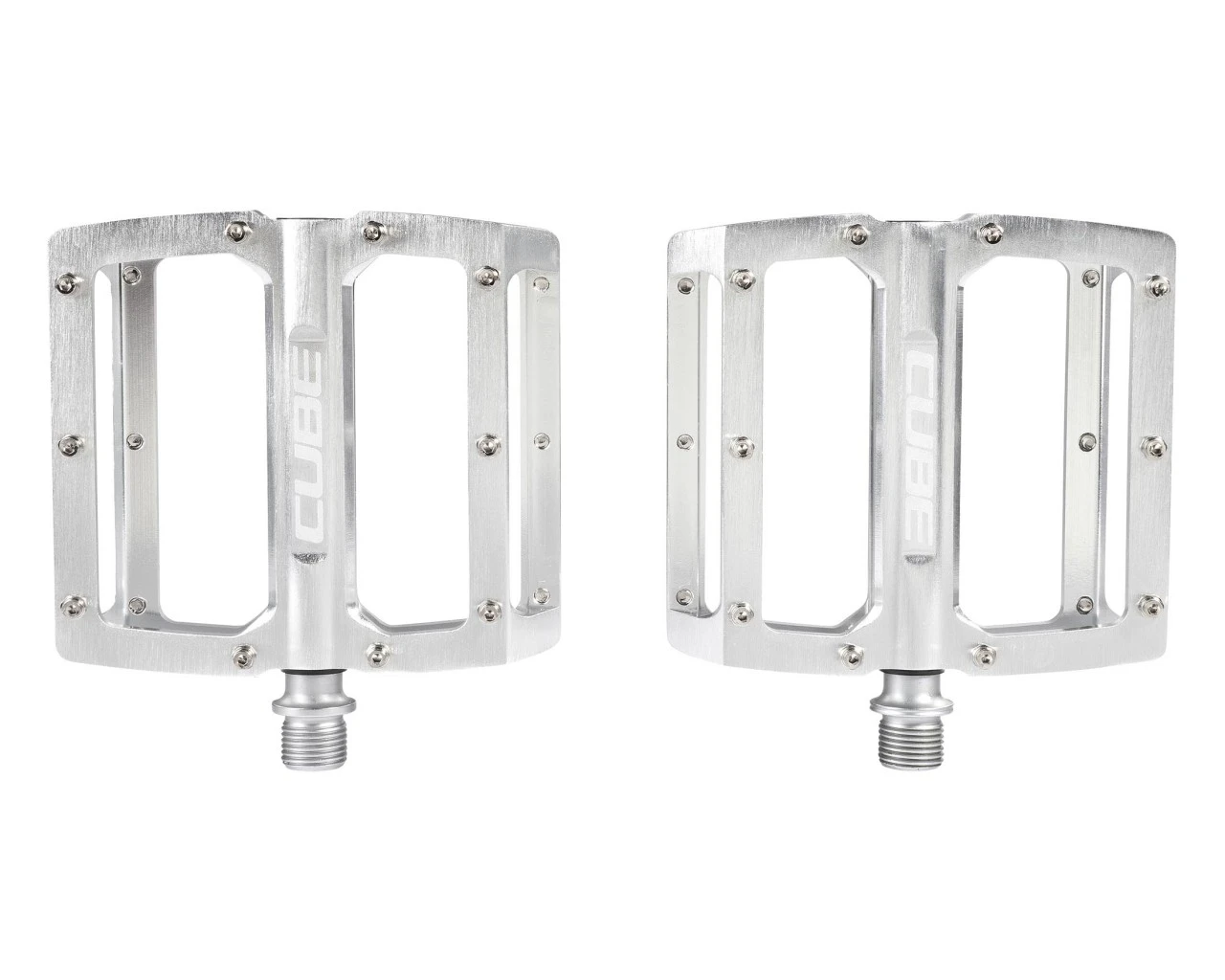 Cube Pedale ALL MOUNTAIN | Silver Brushed 3 Cube Pedale ALL MOUNTAIN | Silver Brushed