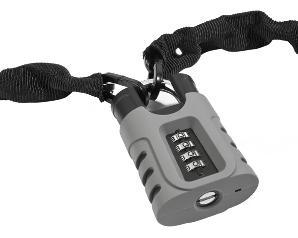 Cube RFR Kettenschloss Cmpt 5 X 5 X 1000 Mm Mit U-Schloss | Schwarz – Bild 2