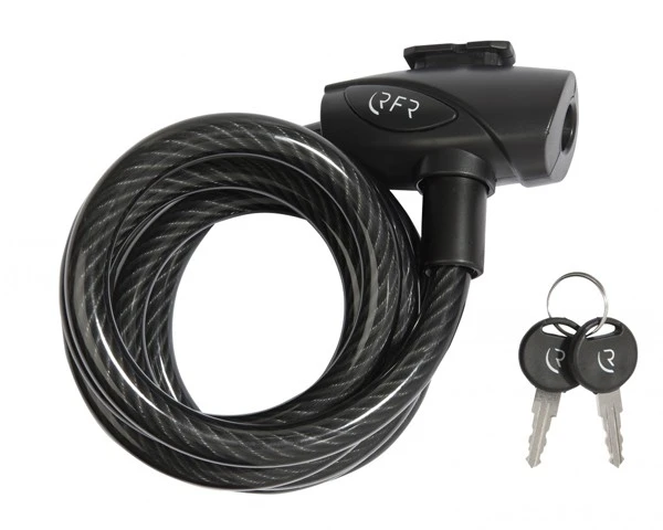 Cube RFR Spiralschloß 12 X 1800 Mm | Schwarz/weiß