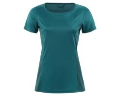 Cube Square WS Damen Rundhalstrikot Sport Kurzarm | Petrol