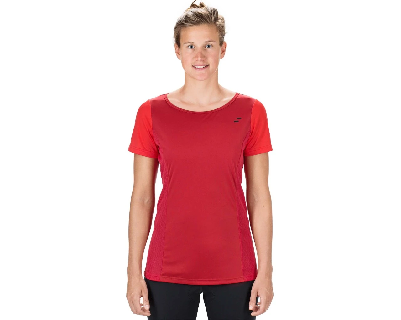 Cube Square WS Damen Rundhalstrikot Sport Kurzarm | Red – Bild 2