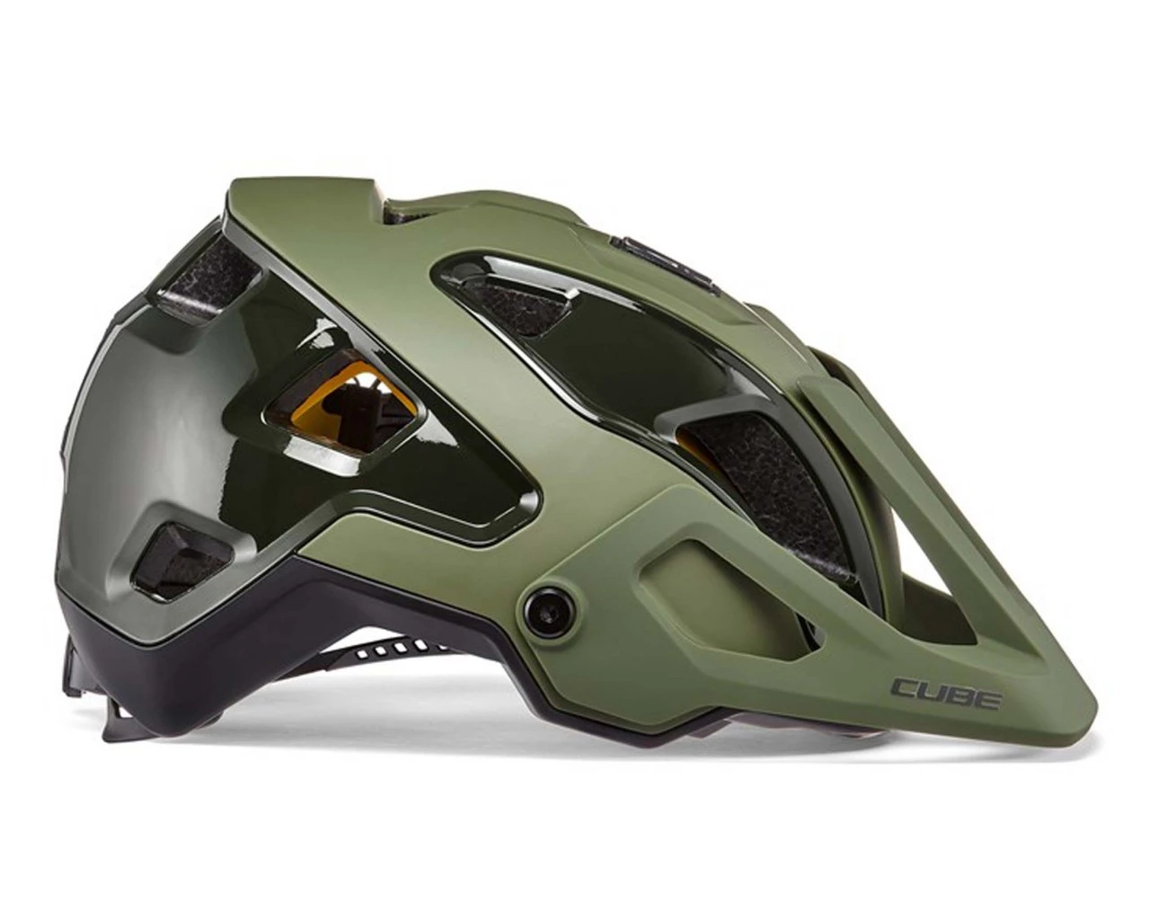 Cube STROVER MTB-Enduro Fahrradhelm | Olive 4 Cube STROVER MTB-Enduro Fahrradhelm | Olive – Bild 2