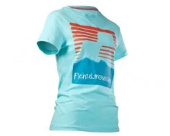 Cube WLS T-Shirt Fichtelmountains | Hellblau