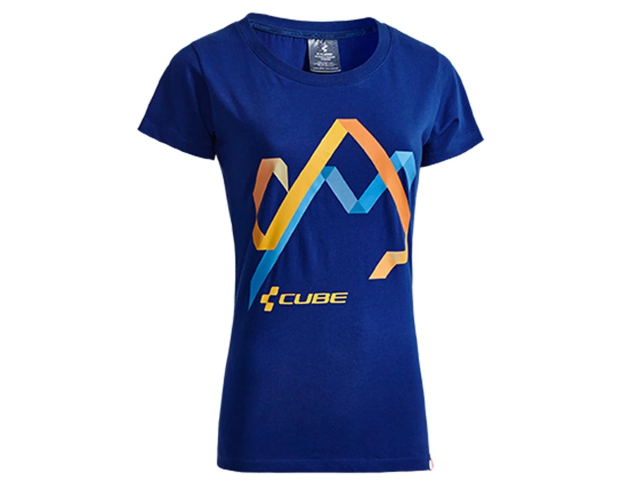 Cube WLS T-Shirt Hills Damen After Race | Blau