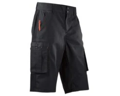 Cube Work Shorts | Schwarz/rot