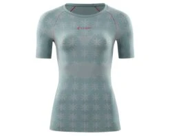 Cube WS Damen Funktionsunterhemd Kurzarm Race Be Cool | Grey N Pink