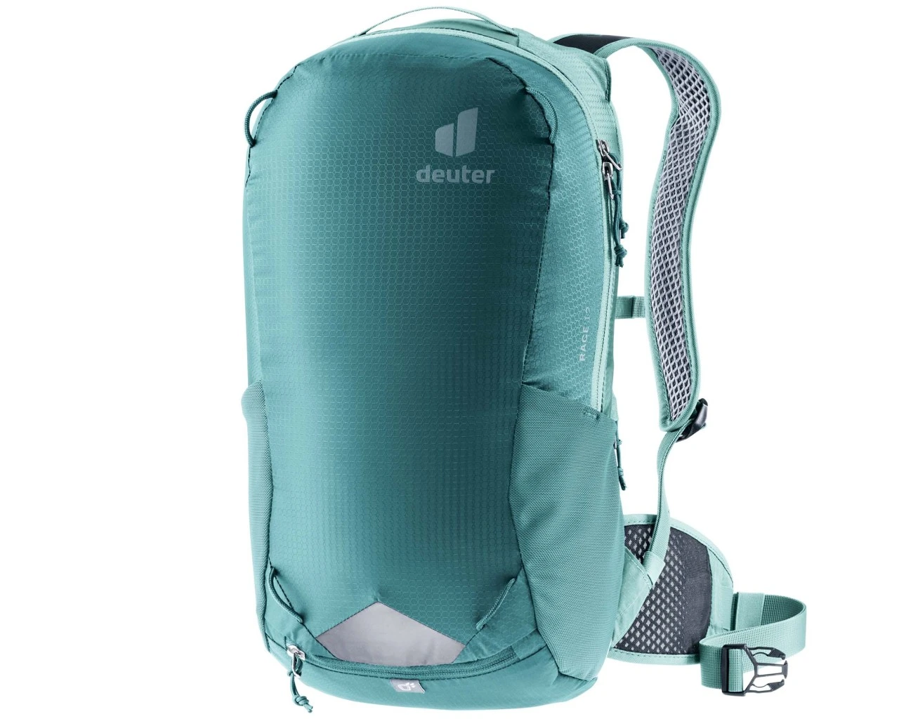 Deuter Race 12 Liter - Fahrrad Rucksack PFC-frei | Deepsea-jade