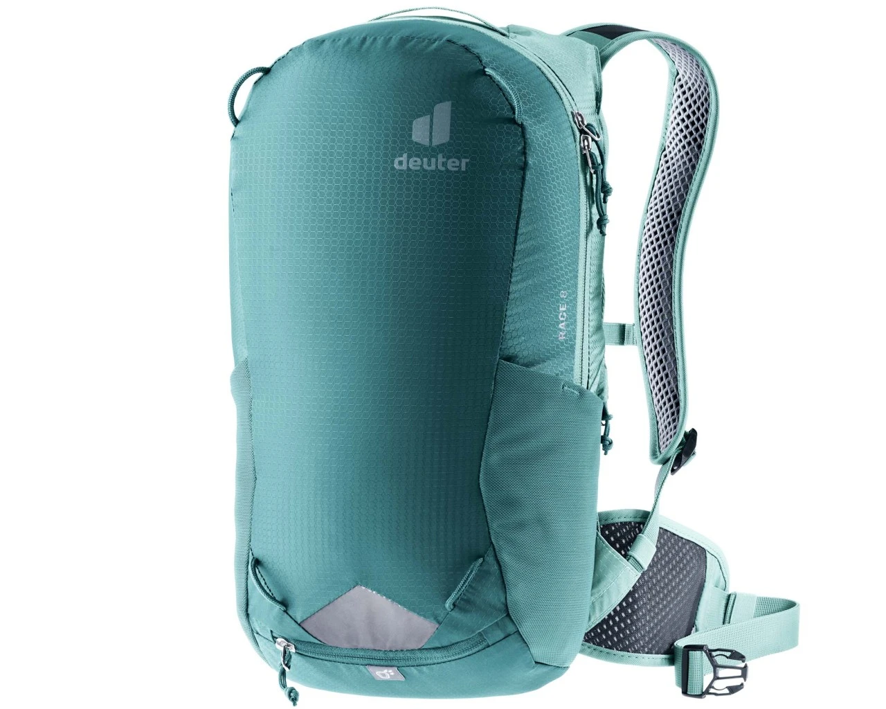 Deuter Race 8 Liter - Fahrrad Rucksack PFC-frei | Deepsea-jade