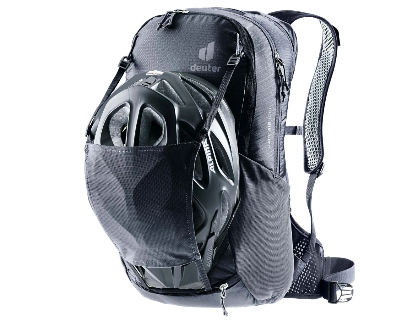 Deuter Race Air 14 + 3 Liter - Fahrrad Rucksack | Black – Bild 10