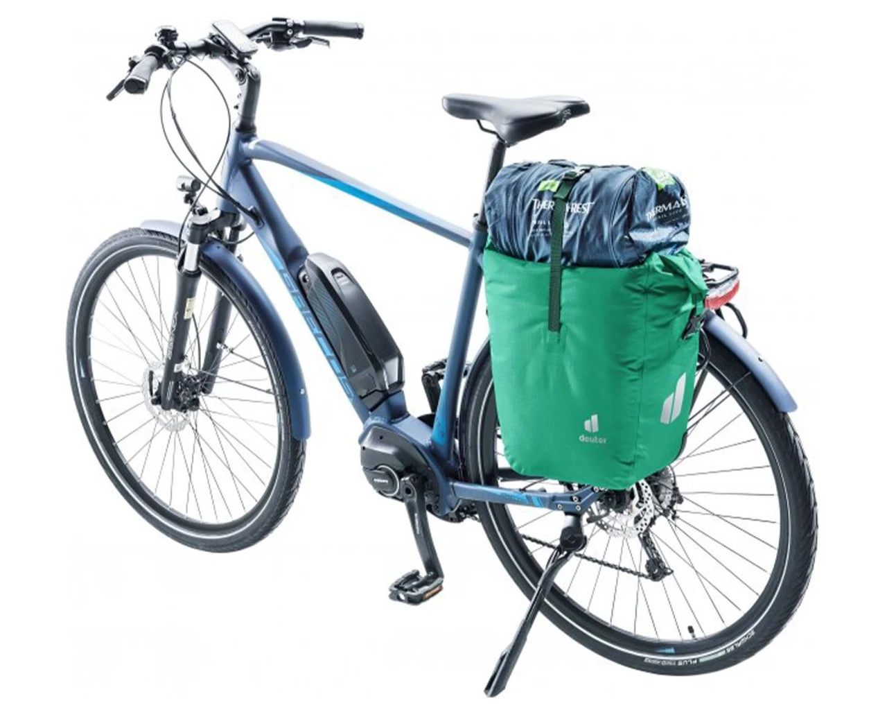 Deuter Weybridge 20+5 Liter - Fahrrad Gepäckträgertasche | Fern – Bild 6