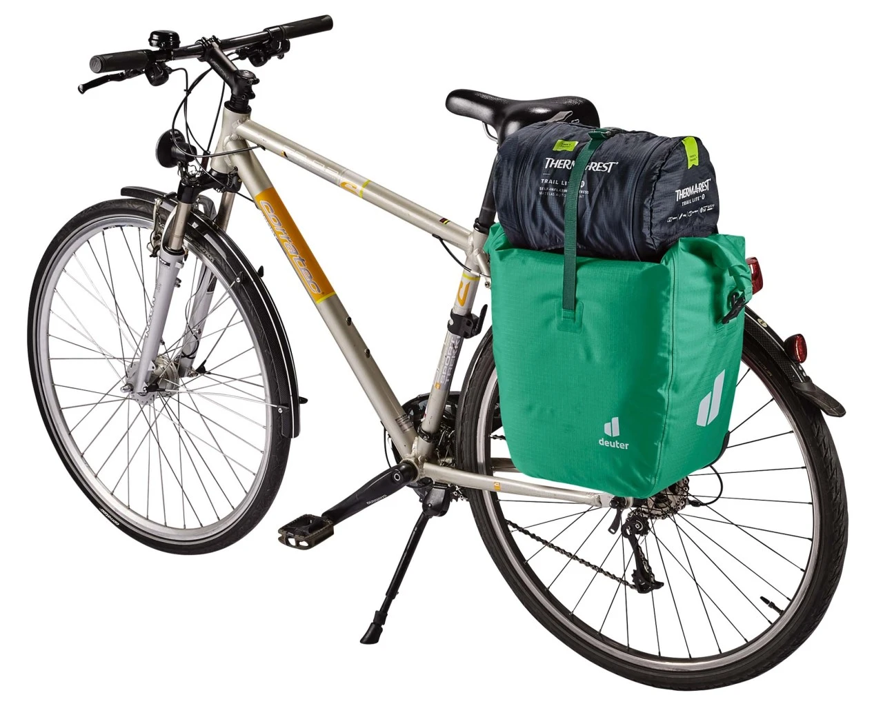 Deuter Weybridge 25+5 Liter - Fahrrad Gepäckträgertasche | Fern – Bild 7