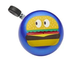 Electra Burger Small Ding-Dong Fahrradklingel | Blue Metallic