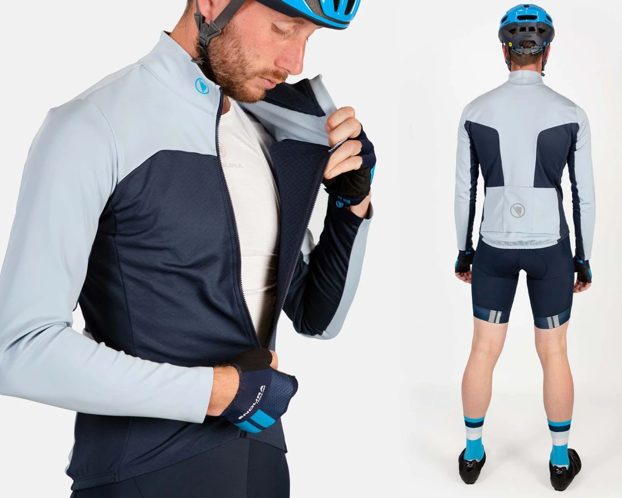 Endura FS260-Pro Roubaix Trikot Langarm | Ink Blue – Bild 4