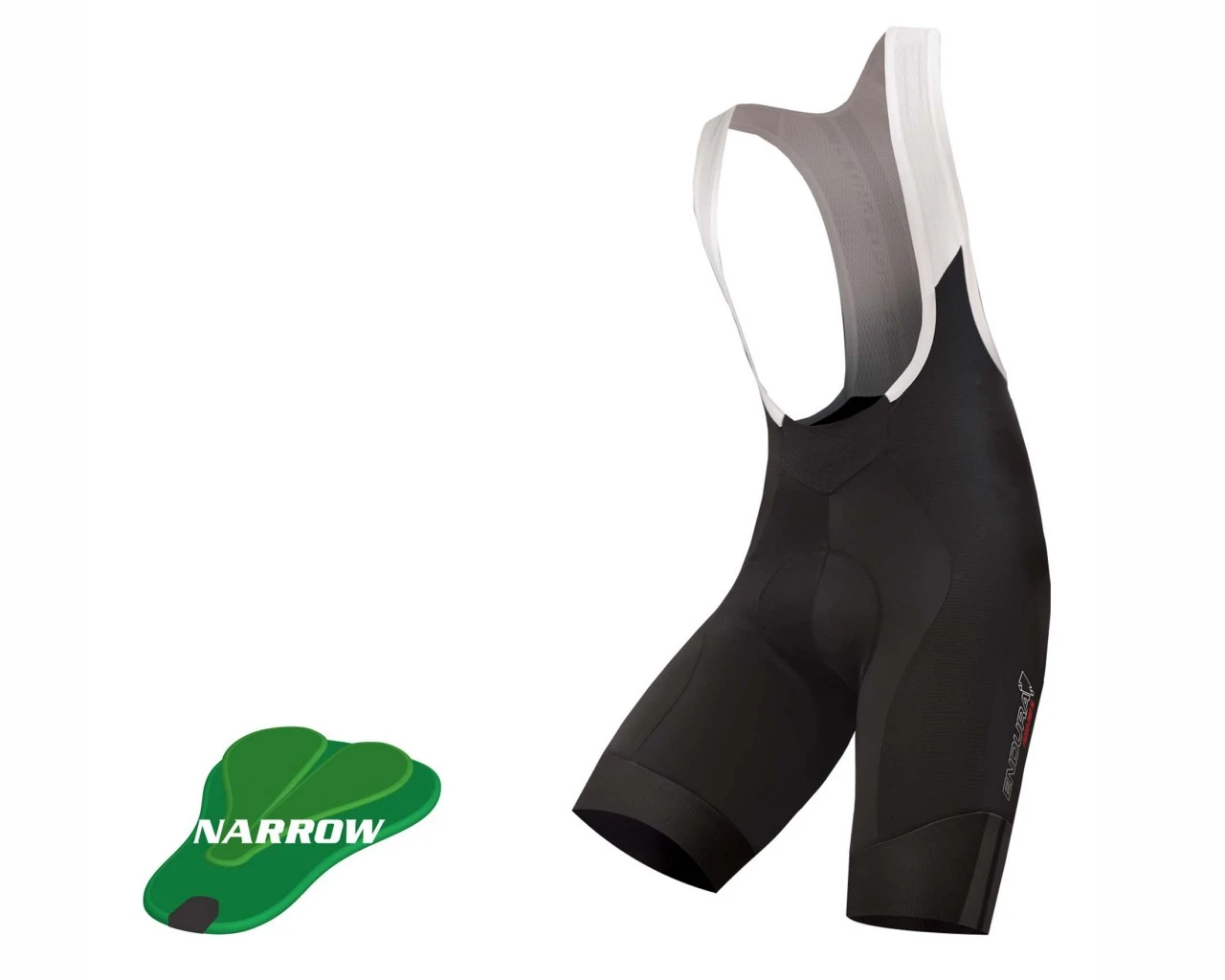 Endura FS260-Pro SL Bibshorts - Schmales Pad | Black