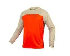 Endura MT500 Burner L/S Langarm Trikot | Paprika